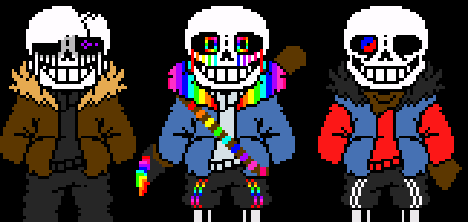 [be2951] well there's dark sans, creator sans, and snaz he's just a random and I also didn't know what else to call him