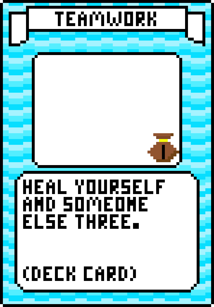 Ice Teamwork Card
