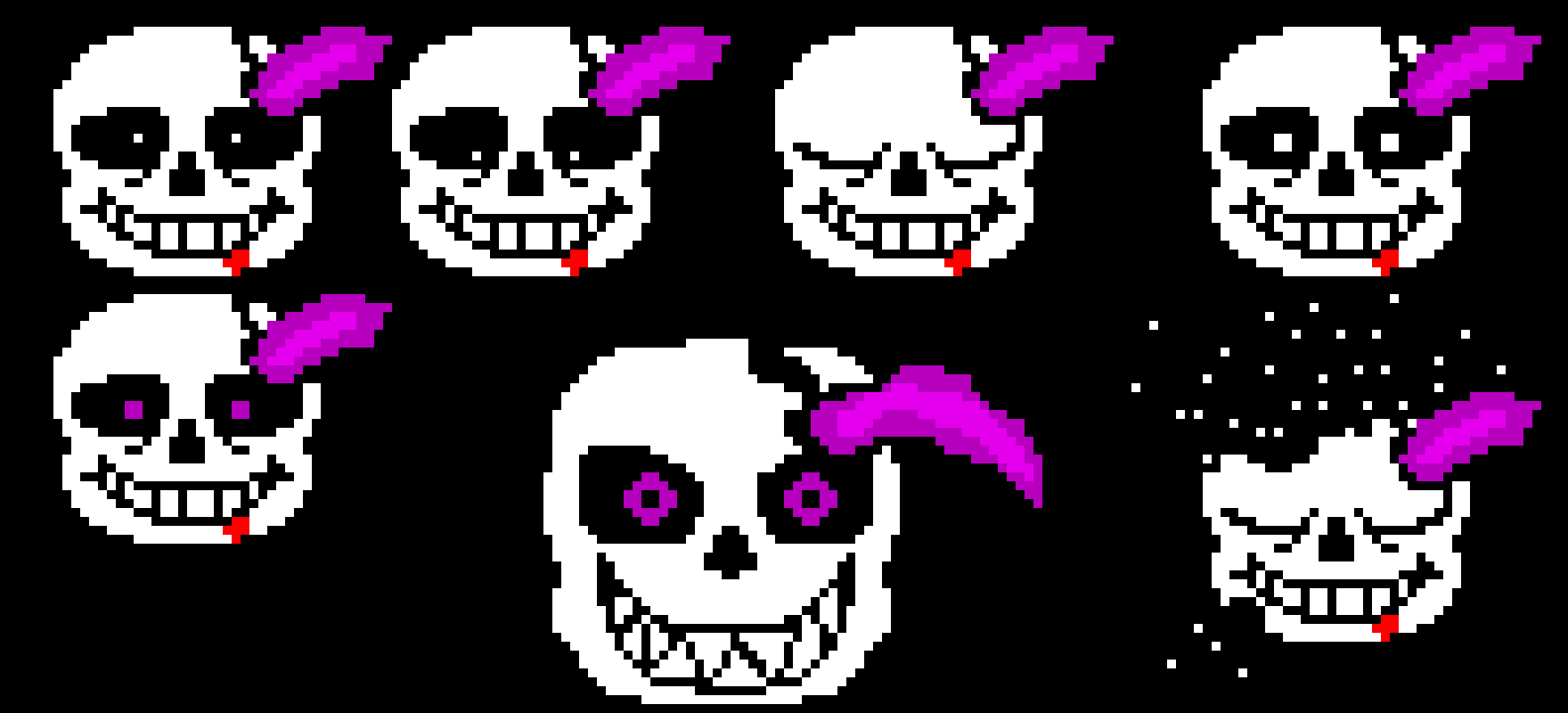 Void!Sans's Expresions 2