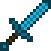 [9664c4] Minecraft Diamond Sword 