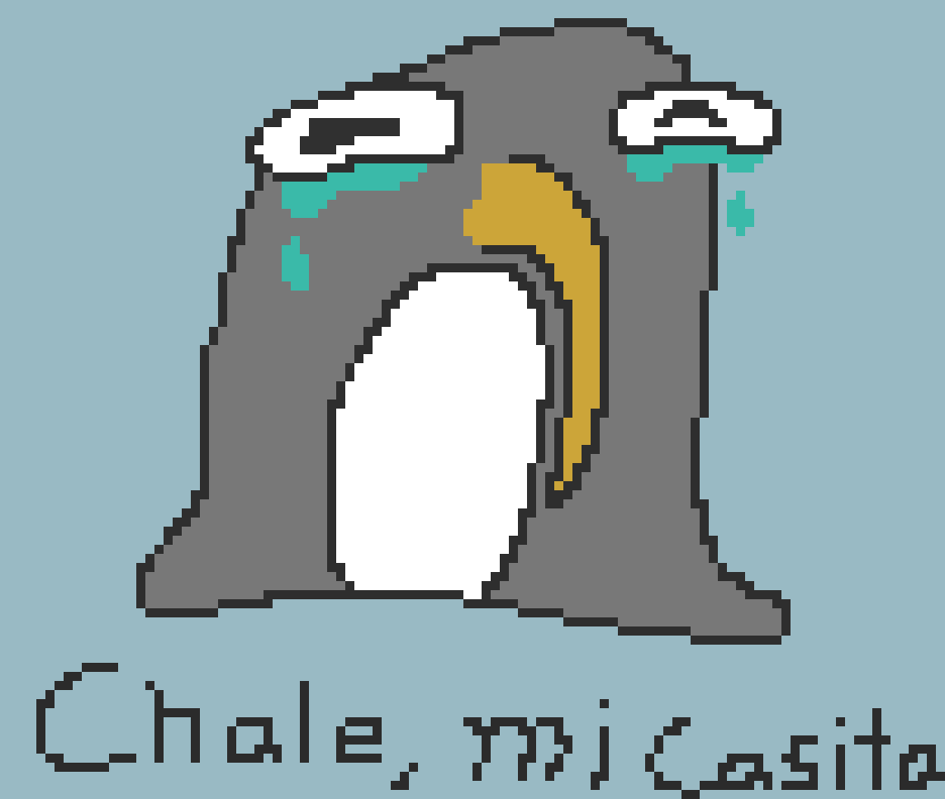 [673f0e] Pinguino triste