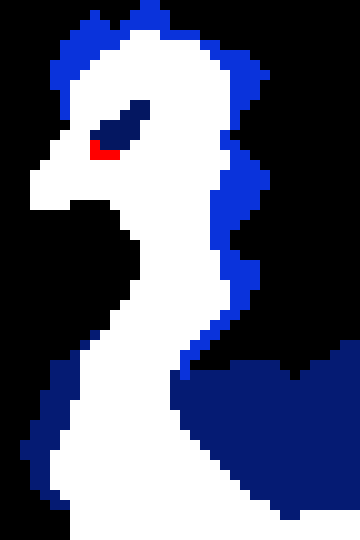 [904ba9] dectaer picks up fell sans and puts him oh her neck she about to fly in the sky.