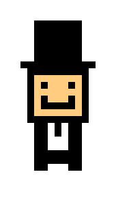 [9664c4] top hat man