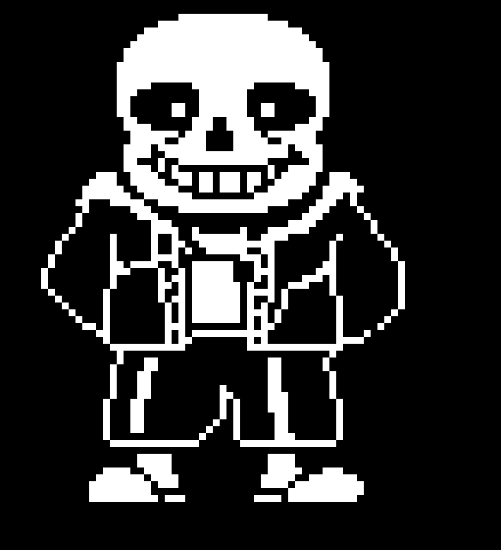 black and white sans