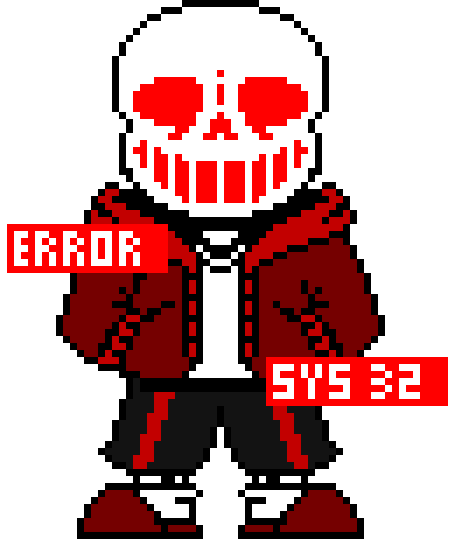 [e4bb8c] Crimson Error Sans