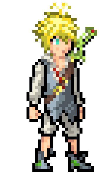[b618ac] (jumps down the tree branch)-Meliodas 