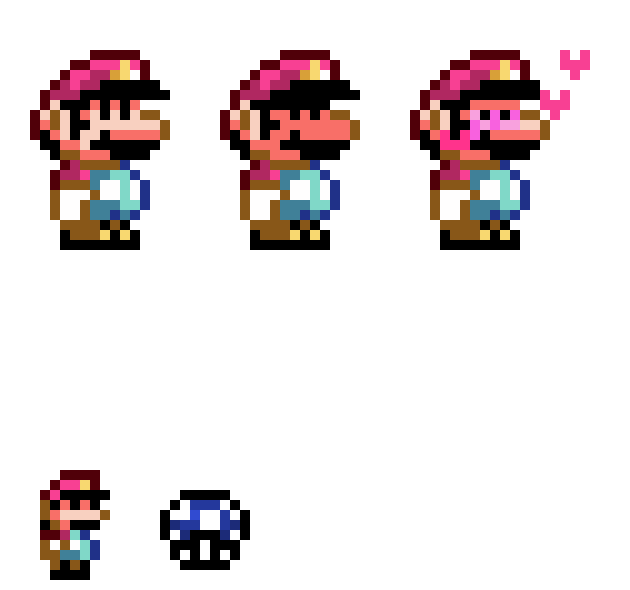 [c2f924] Misc Mario World Sprites