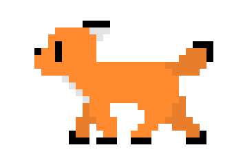 [9664c4] Fox walking frame 2