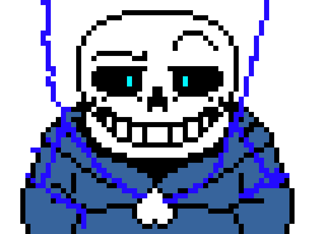 [53a360] Kicks Buff sans in the face making him drop error then surrounds him with 5 blasters *