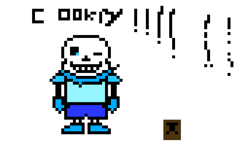 [9664c4] Underswap!Sans  with a cookie!!!!!!!!!!!!!!!