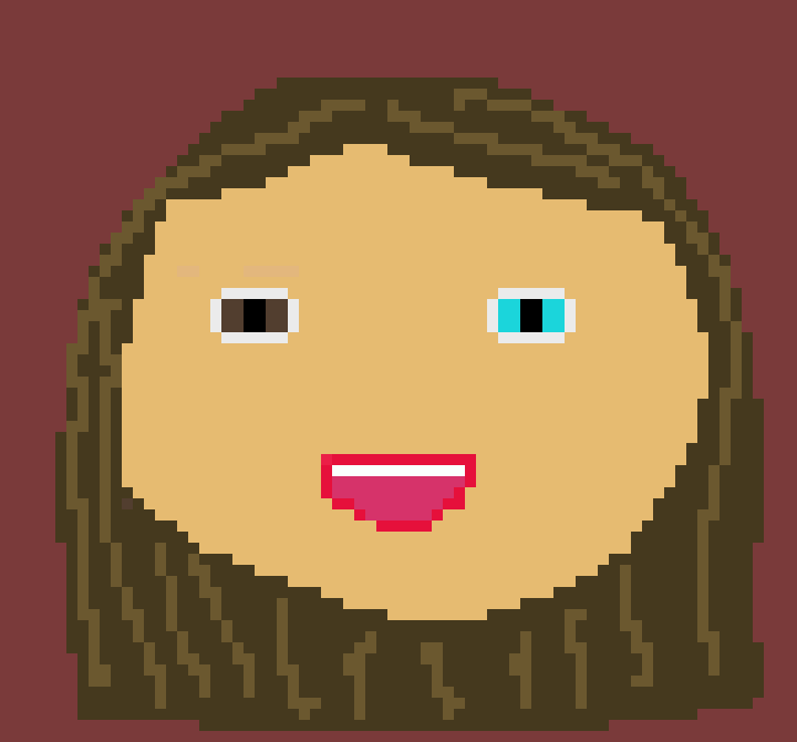 [9664c4] Pixel portret