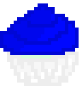 [9664c4] Blue Mint Cupcake