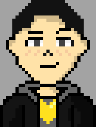 [90896a] *He paused, but smiled down at Boarder.*Are you doing the "idiot sandwich" thing?