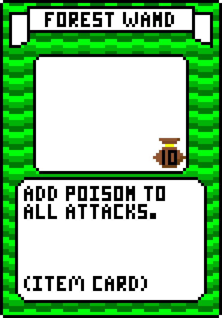 Forest Wand Card