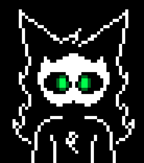[0afb62] surprising thing is i did use Puro(because Puro was the only one that i could found that was just the image) as a reference but other than that i made this sprite other than the tail | -Rozora