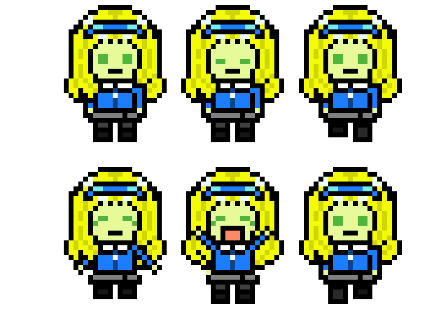 [53f0e4] danganronpa pixel sprite base