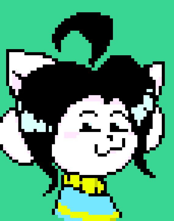 [4076f0] YaYA! -give em temmie flakes in a bowl of little tems- -Temmie (cleetus)
