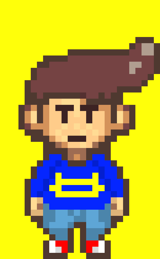 tyler in undertale HD (re-design)