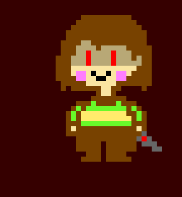 Slashes sans trying to cut him in half *