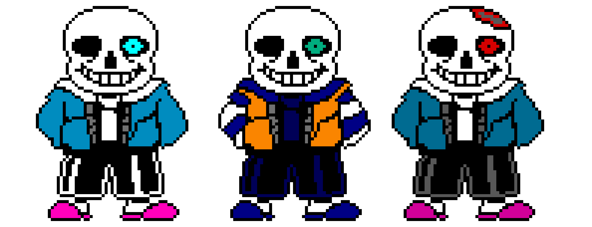 Sans Sprites (Second Version, My Version)