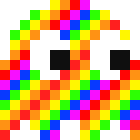 [9664c4] rainbow ghost
