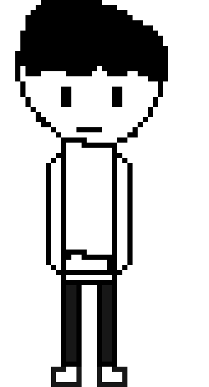 My first sprite..... see i knew nothing...