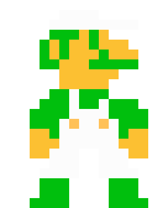 [9664c4] How Luigi should have looked in super mario bros