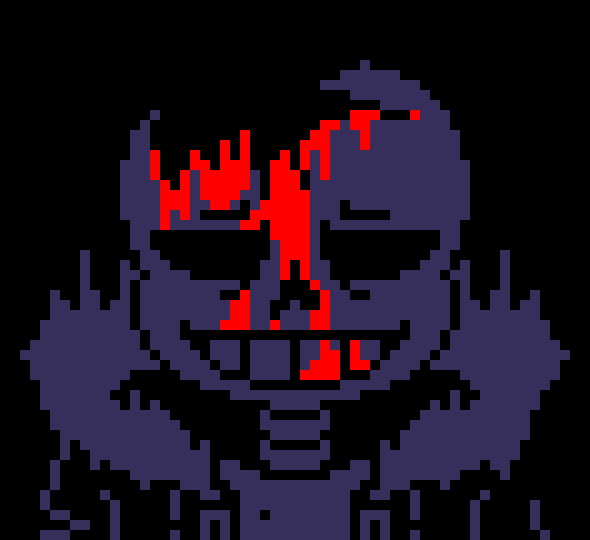 [7ce906] *(Demented knew what he got into, and was ready.) -HorrorTale Sans