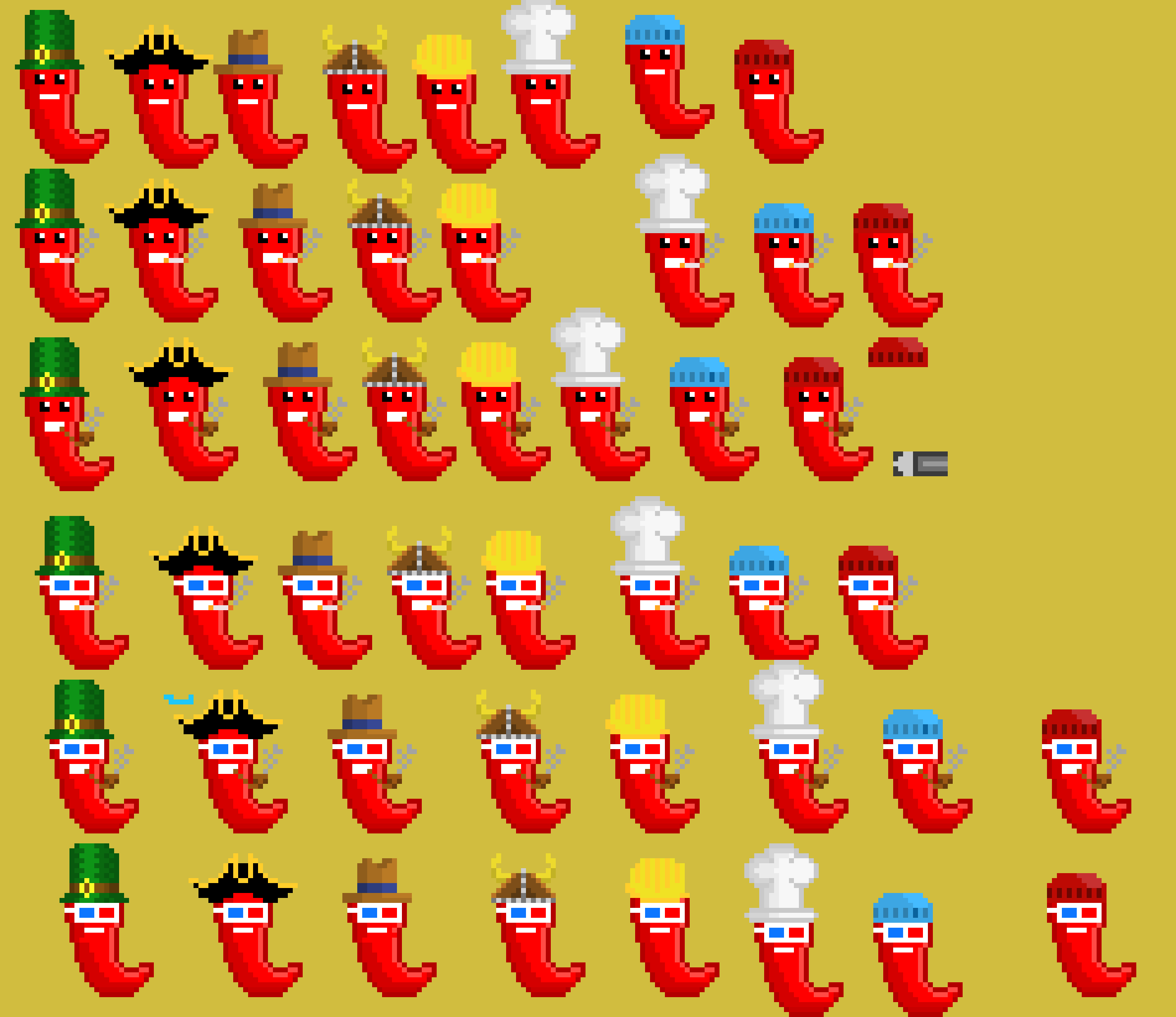 [d082ec] AAAAAAAAAA WHY SO MANY PEPPERS 