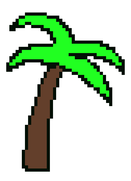 [35527d] Palm tree