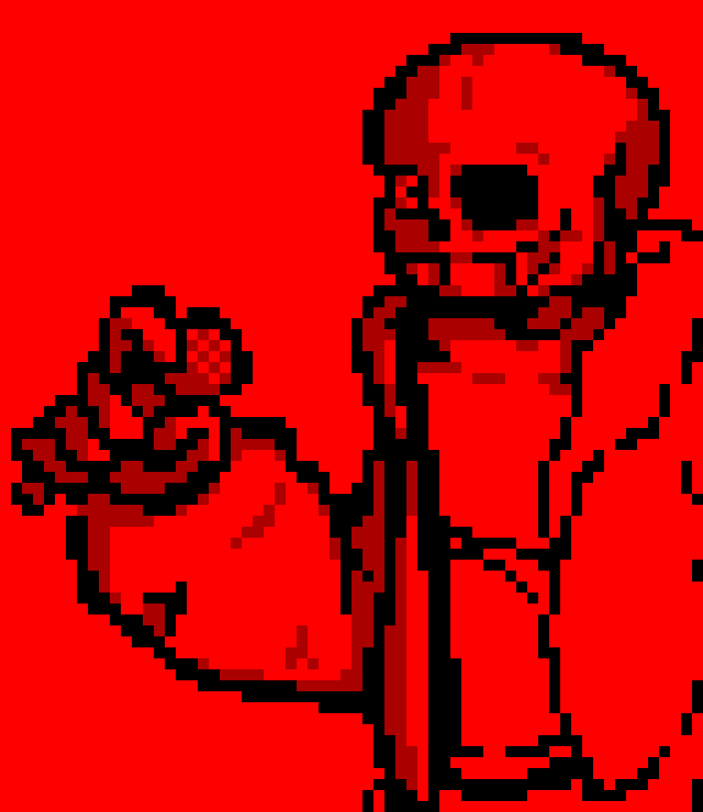 [98cc08] ultra realistic fnf RED sans is peak i mean