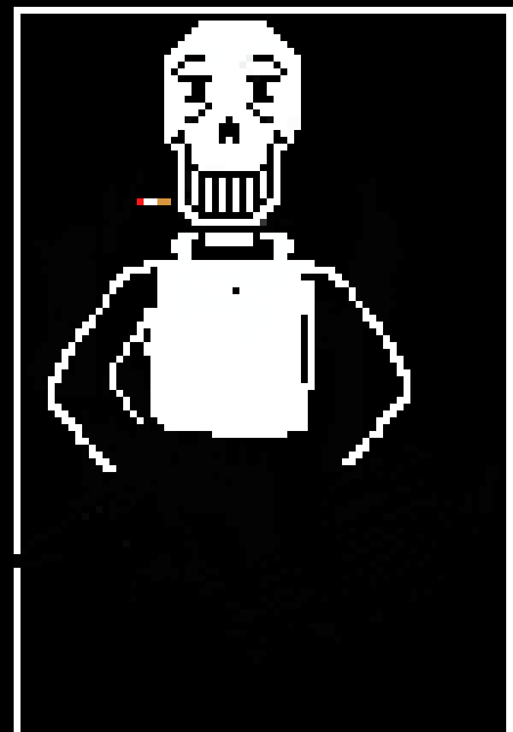 [c8ec8f] Undertale Papyrus Battle sprite