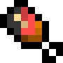 [f84840] Minecraft Hunger Icon - Half
