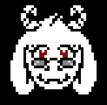 [63ceb7] Again, it`s Toriel... Right, now it`s just the head... -Terrie