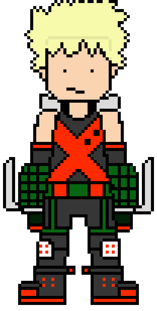 [b9de0d] (back,) - bakugou katsuki  