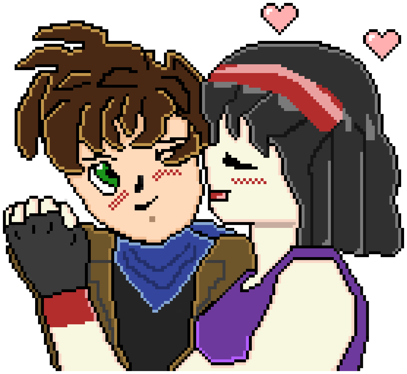 [e2977b] Sahles kissing Zach 2