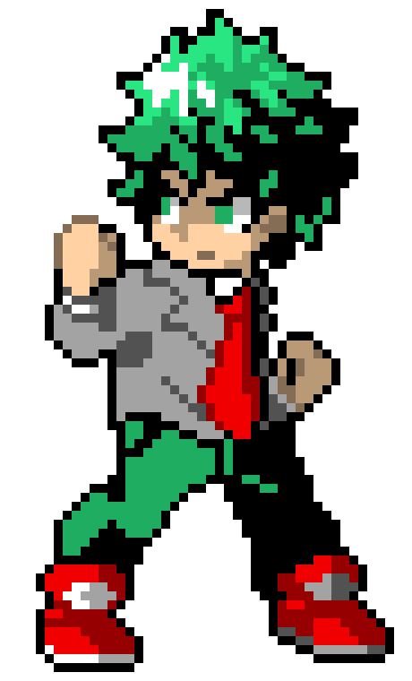 [b618ac] (breaks whitty guitar) cam down-Deku