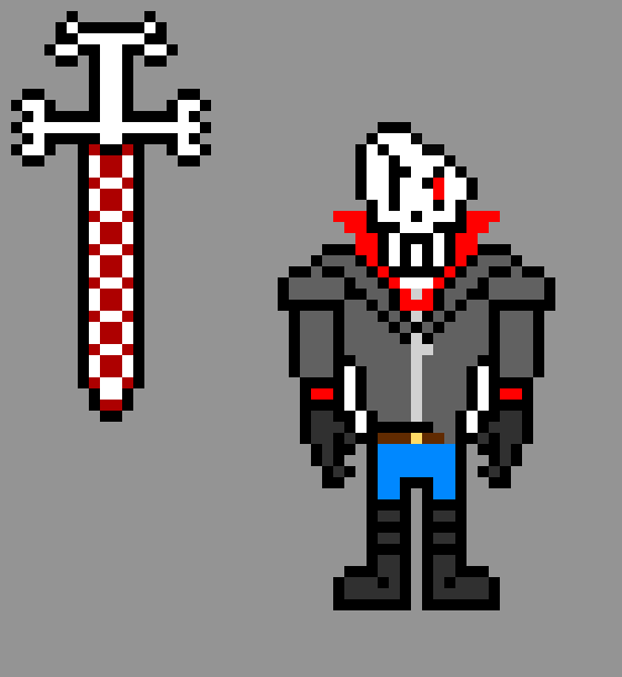 [9664c4] Papyrus' Sprite
