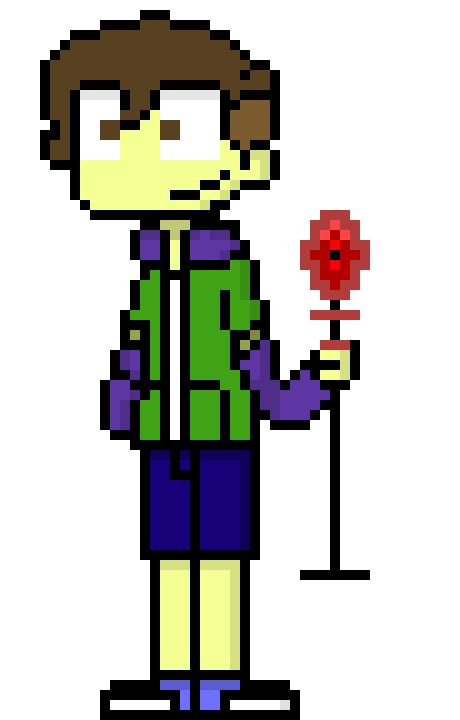 [4793a2] one sec...-takes flowey out of pot- im gonna just fix your pot...