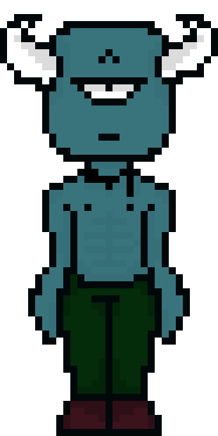 [9664c4] Undertale Sprite 1- shopkeeper