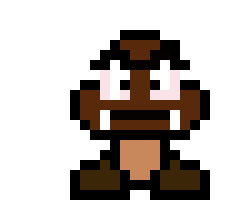 [743da2] Goomba PIXEL ART