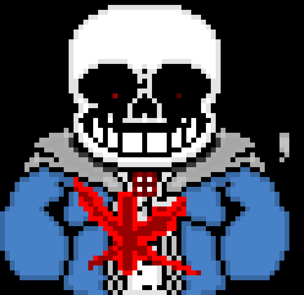 [b7db12] phase 3.5 murderer sans (is he ok i mean)- amongus man