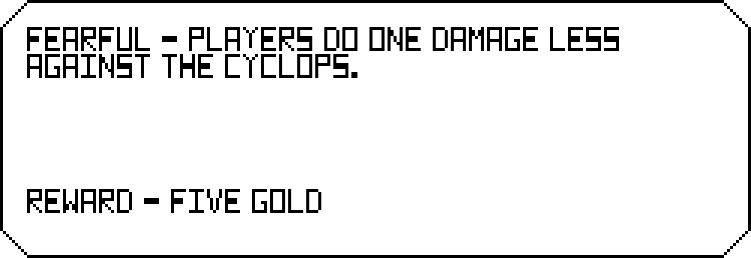 [aca841] Cyclops Description