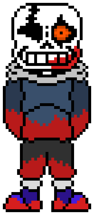 [d6b045] Traitor Sans: Heh some new friends... *He starts chasing Terror!MTT Frisks*