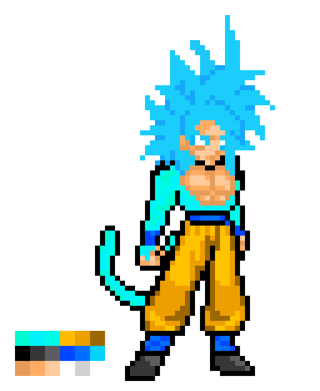 Launer Super Saiyan Limit Breaker Goku