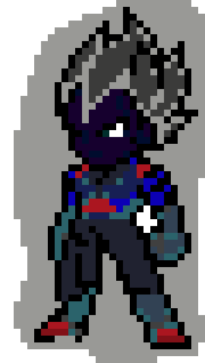 [293560] Dragon Ball Z - Glitched SSJ1 Error Vegeta 