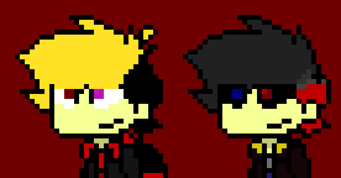 [1623b5] *Hourglass is about to Finger-Blast Terrie and Warrior is holding saw blades ready to fight* Both: don't