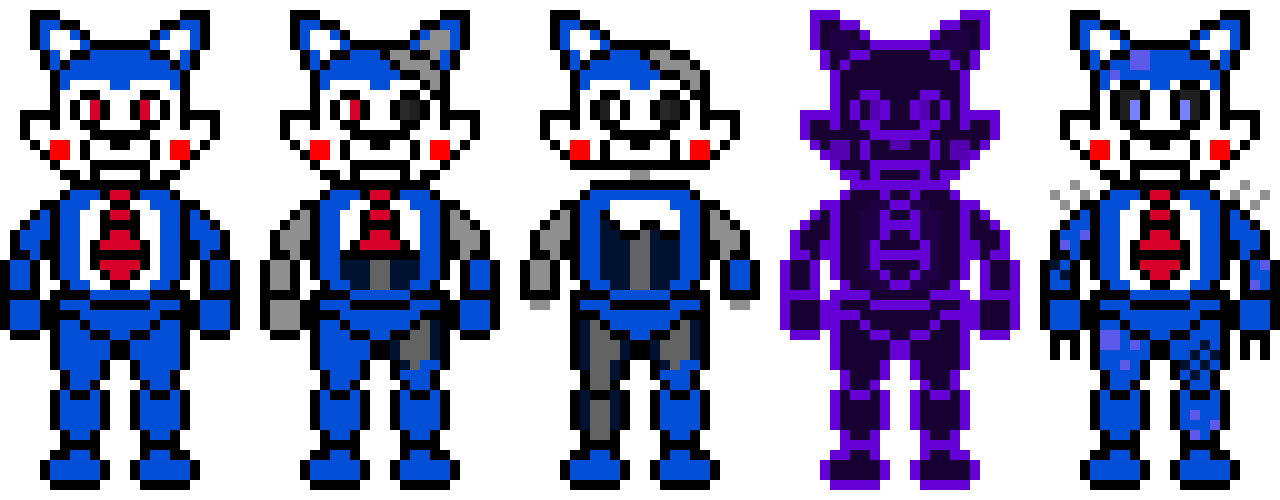 [b04743] Candy The Cat Pixel Art