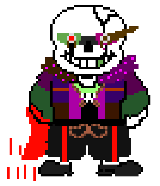 [d6c8d7] Reaper!Sans Sprite