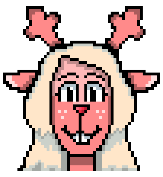 [bbaf7f] Noelle Face Coloured(Dark World My Style)